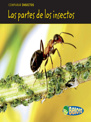 cover image of Las partes de los insectos